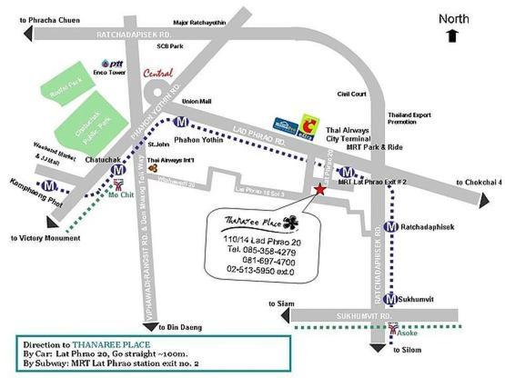 Thanaree Place Bangkok Dış mekan fotoğraf